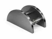 Semi Circle Handle - Brushed Gun Black